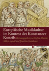 Buchcover Europäische Musikkultur im Kontext des Konstanzer Konzils