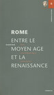 Buchcover Rome entre le Moyen Age et la Renaissance