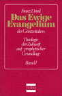 Buchcover Das ewige Evangelium des Geistzeitalters in einer Gesamtschau. Theologie... / Das ewige Evangelium des Geistzeitalters i