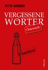 Buchcover Vergessene Wörter - Österreich