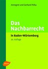 Buchcover Das Nachbarrecht in Baden-Württemberg
