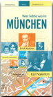 Buchcover Wer lebte wo in München