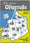 Buchcover Der redliche Ostpreuße - Ein Kalenderbuch für 2013