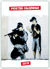 Buchcover Banksy 2019 - A3 Format Posterkalender