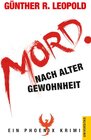 Buchcover Mord nach alter Gewohnheit