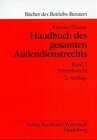 Buchcover Handbuch des gesamten Aussendienstrechts - Vertriebsrecht