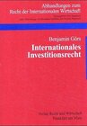 Buchcover Internationales Investitionsrecht