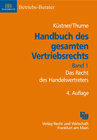 Buchcover Handbuch des gesamten Vertriebsrechts, Band 1: Das Recht des Handelsvertreters