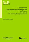 Buchcover Synopse zum Telekommunikationsgesetz 2004/2012