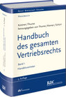 Buchcover Handbuch des gesamten Vertriebsrechts, Band 1