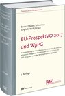 Buchcover EU-ProspektVO 2017 und WpPG