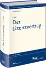 Buchcover Der Lizenzvertrag