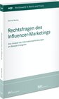 Buchcover Rechtsfragen des Influencer-Marketings