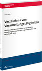 Buchcover Verzeichnis von Verarbeitungstätigkeiten