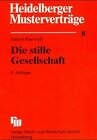 Buchcover Die stille Gesellschaft