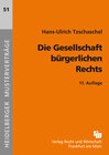 Buchcover Die Gesellschaft bürgerlichen Rechts