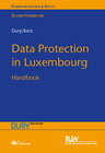 Buchcover Data Protection in Luxembourg