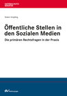 Buchcover Öffentliche Stelle in den Sozialen Medien
