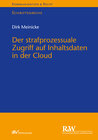 Buchcover Der strafprozessuale Zugriff auf Inhaltsdaten in der Cloud
