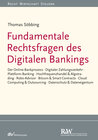 Buchcover Fundamentale Rechtsfragen des Digitalen Bankings