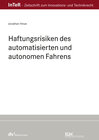 Buchcover Haftungsrisiken des automatisierten und autonomen Fahrens