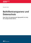 Buchcover Beihilfentransparenz und Datenschutz