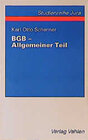 Buchcover BGB - Allgemeiner Teil