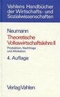 Buchcover Theoretische Volkswirtschaftslehre Bd. 2: Produktion, Nachfrage und Allokation