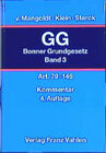 Buchcover Das Bonner Grundgesetz
