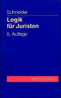 Buchcover Logik für Juristen