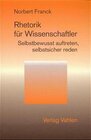 Buchcover Rhetorik für Wissenschaftler