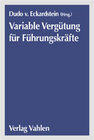 Buchcover Handbuch Variable Vergütung für Führungskräfte