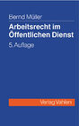 Buchcover Arbeitsrecht im öffentlichen Dienst