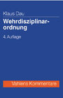 Buchcover Wehrdisziplinarordnung