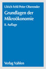 Buchcover Grundlagen der Mikroökonomie