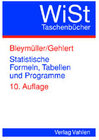 Buchcover Statistische Formeln, Tabellen und Programme