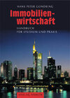 Buchcover Immobilienwirtschaft