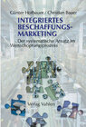 Buchcover Integriertes Beschaffungsmarketing
