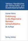 Buchcover Einführung in die Allgemeine Betriebswirtschaftslehre