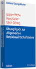 Buchcover Übungsbuch zur Einführung in die Allgemeine Betriebswirtschaftslehre