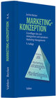 Buchcover Marketing-Konzeption