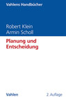 Buchcover Planung und Entscheidung