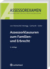 Buchcover Assessorklausuren zum Familien- und Erbrecht