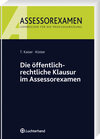 Buchcover Die öffentlich-rechtliche Klausur im Assessorexamen