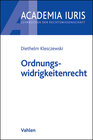 Buchcover Ordnungswidrigkeitenrecht