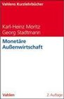 Buchcover Monetäre Außenwirtschaft