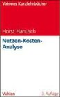 Buchcover Nutzen-Kosten-Analyse