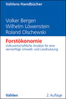 Buchcover Forstökonomie
