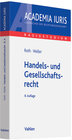 Buchcover Handels- und Gesellschaftsrecht