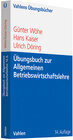 Buchcover Übungsbuch zur Einführung in die Allgemeine Betriebswirtschaftslehre